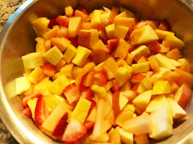Fruit salad | THE REAL LIFE | food, recipes, meals, vegetarian, whole foods, cooking, healthy eating, fitness, eating