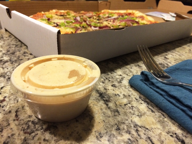 Cosmo's Pizza and spicy ranch is the best culinary experience in Denver, Colorado | THE REAL LIFE | food, foodie, restaurants, Denver, pizza, Italian food, best places to eat in Denver Colorado